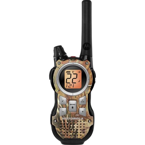 MOTOROLA 35-Mile 22 Channel Camo Talkabout Rechargeable 2-Way Radio