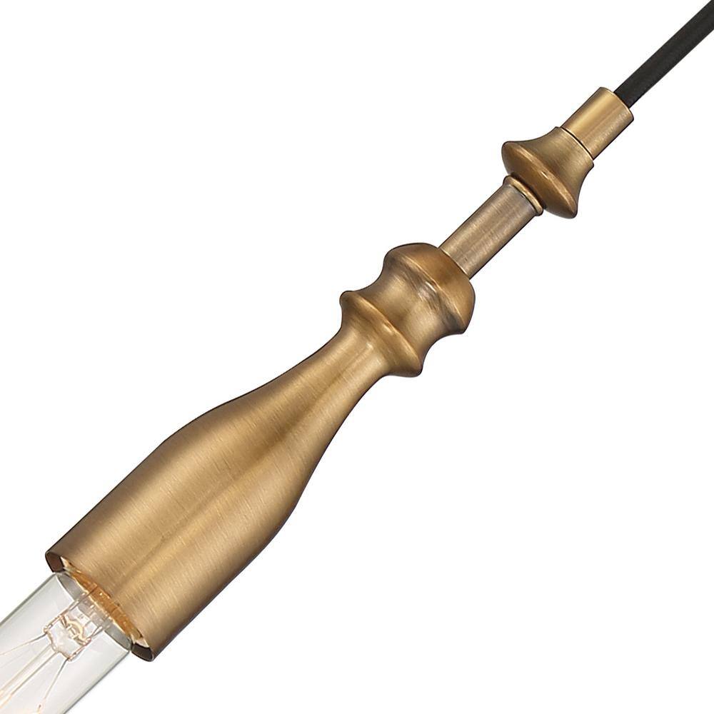 Louise 1-Light Old Satin Brass Indoor/Outdoor Pendant
