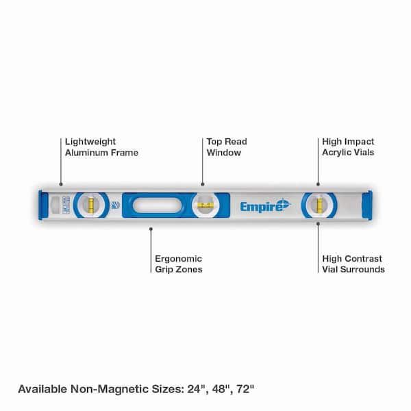 48 in. Aluminum I-Beam Level