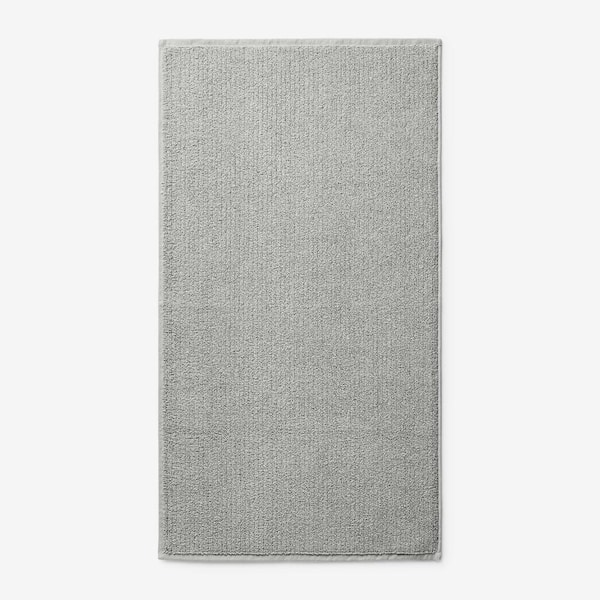 The Company Store Green Earth Quick Dry White 17 in. x 24 in. Solid Cotton Bath Rug