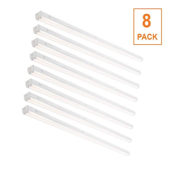 Metalux 8 ft. (96 in. ) 71-Watt Equivalent 8200 Lumens 2-Linear