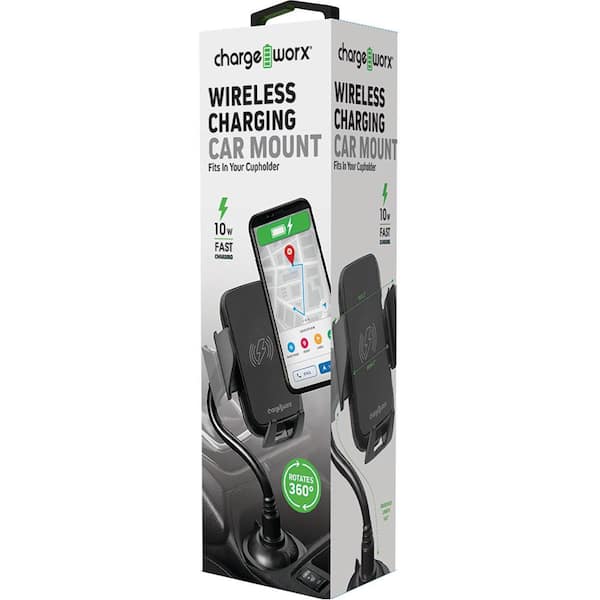 CHARGEWORX Wireless Charging Cupholder