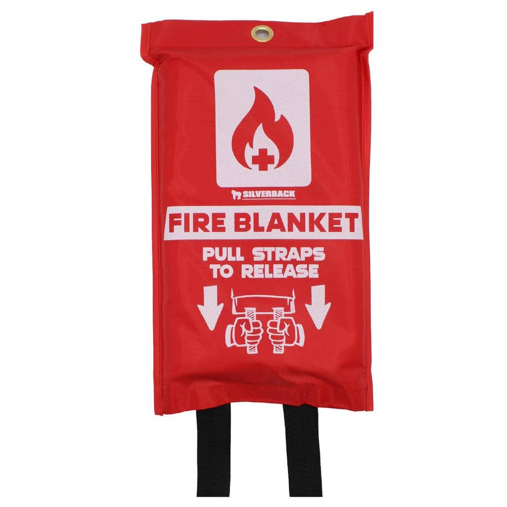 ADAMAX INC 40 in. x 40 in. Fire Blanket, 2-Pack SBFB-4040-2 - The ADAMAX INC 40 in. x 40 in. Fire Blanket, 2-Pack SBFB-4040-2 - The