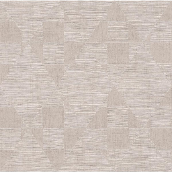 Advantage Multi-Colored Wegener Blush Geometric Wallpaper Sample