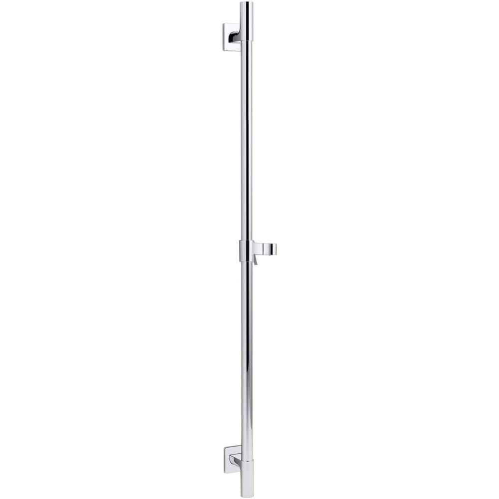 KOHLER Awaken 36 in. Deluxe Slide Bar in Vibrant Brushed Nickel K