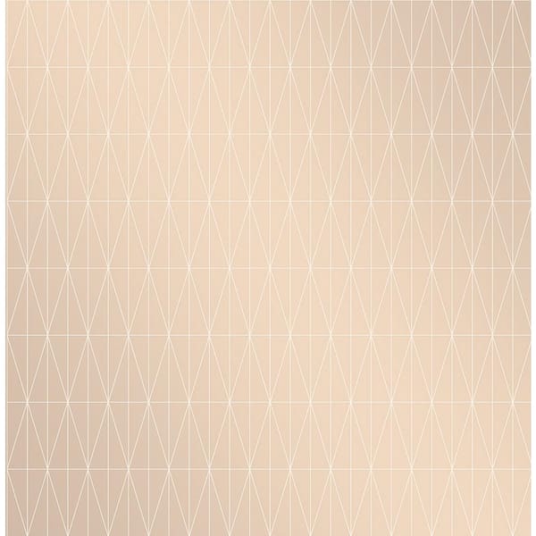 Tofta Beige Geometric Strippable Wallpaper (Covers 56.4 sq. ft.)