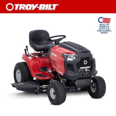 Bronco 46 in. 547cc Engine Automatic Drive Gas Riding Lawn Mower
