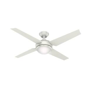 Casablanca Stealth DC 54 in. LED Indoor White Ceiling Fan with Remote ...