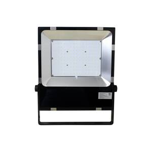 450-Watt Equivalent Black Outdoor Integrated LED Floodlight with IP65 Rating