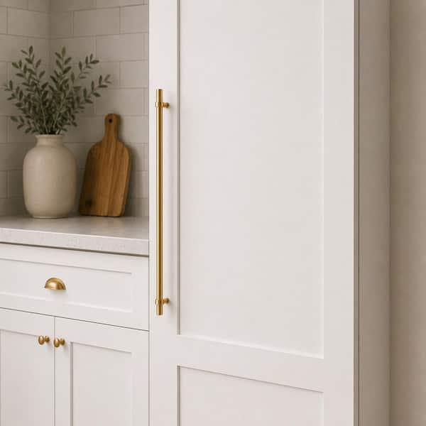 Roswell 7-9/16 in. (192mm) Brushed Gold Cabinet Bar Pull