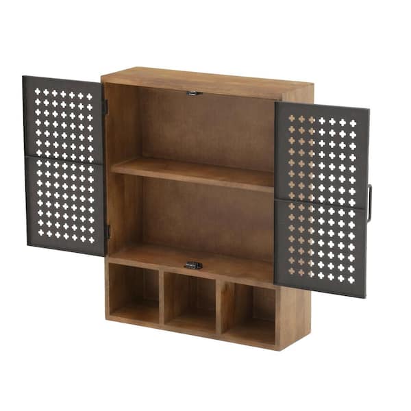 Home Decorators Collection - Studio Craft Weathered Black Storage Cabinet