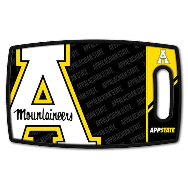 YouTheFan NCAA Appalachian State Mountaineers Logo Series Cutting Board 9in x 0.5in- Rectangle-Manufactured Wood and polypropylene