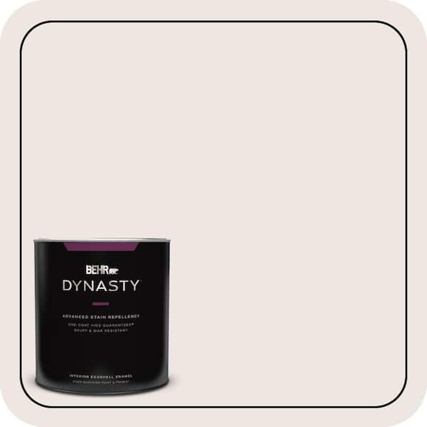 1 qt. #N170-1 Tailors Chalk color Eggshell Enamel Interior Stain-Blocking Paint & Primer