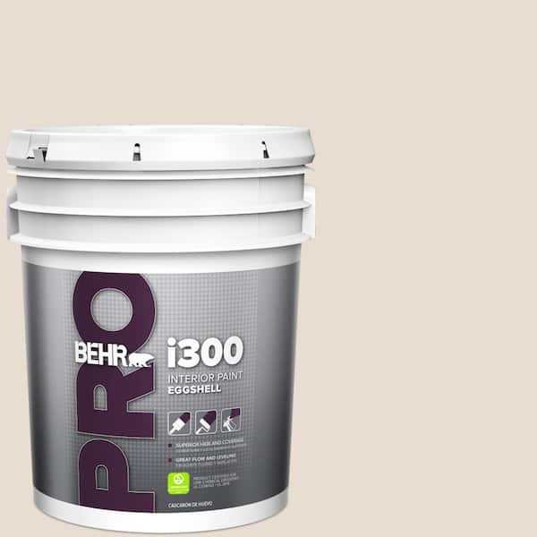 BEHR PRO 5 gal. #ICC-11 Designer White Eggshell Interior Paint