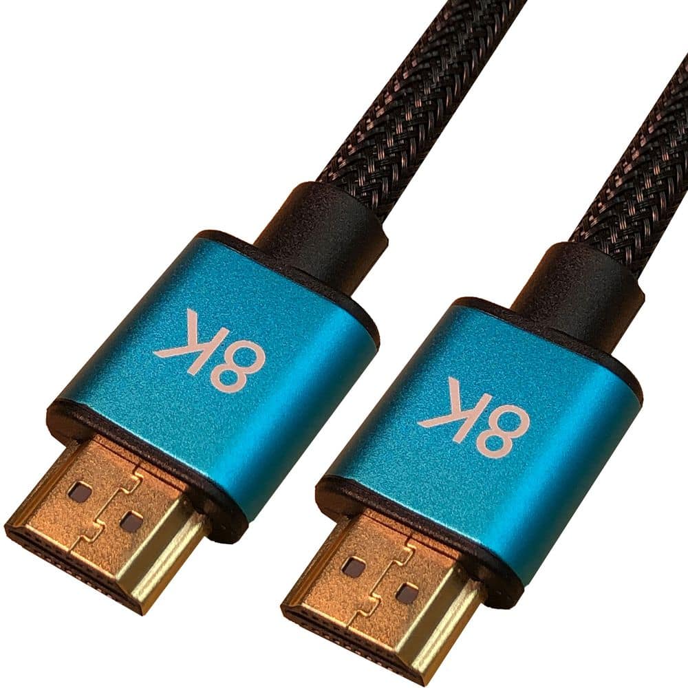 5 ft. HDMI Cable – Ultra High Speed HDMI 2.1 48Gbps, 8K 60Hz, Braided Nylon Jacket, Bidirectional Black price history on PriceWatchPro