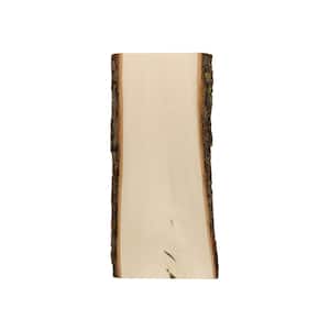 1 in. x 8 in. x 1.5 ft. Rustic Basswood Plank Hardwood Board