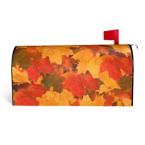 Mr. Garden 21 in. x 18 in. Maple Leaf Magnetic Mailbox Cover Outdoor Decoration