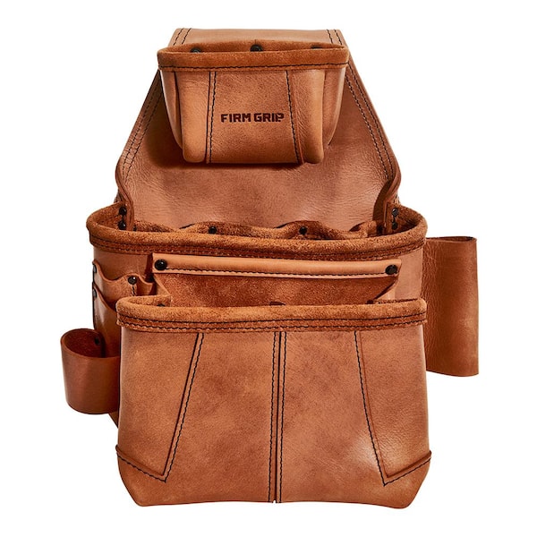 FIRM GRIP Build-A-Rig Leather Framer Fastener Pouch