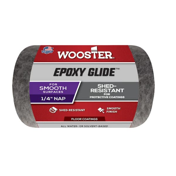 Wooster 4 in. x 1/4 in. Epoxy Glide Roller Cover
