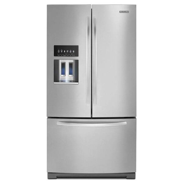 KitchenAid Architect Series II 26.8 cu. ft. French Door Refrigerator in Stainless Steel