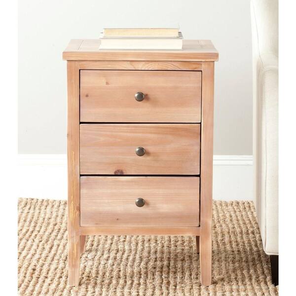 Safavieh Deniz Red Maple Storage End Table