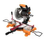 Power Share 20-Volt 7-1/4 in. Sliding Miter Saw with Clamping Feature (4.0 mAh Battery and Charger Included)