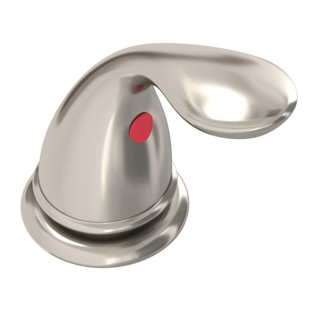 Builders Brushed Nickel 2-Handle Deck-Mount Roman Tub Faucet