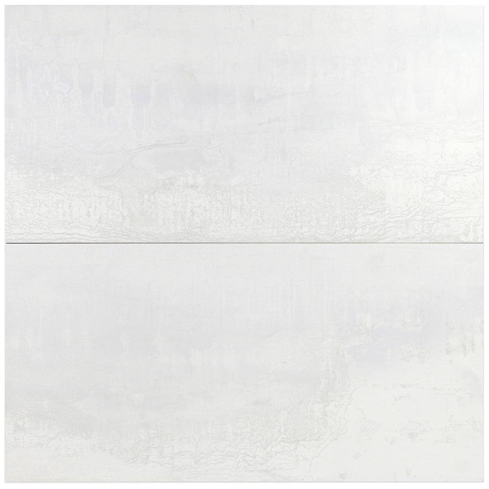 Angela Harris Metallic Light Silver Matte Porcelain Tile 12x24