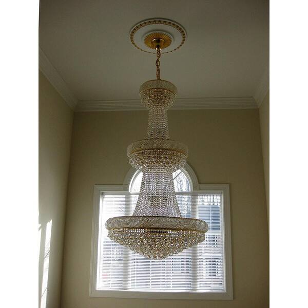 Harrison Lane Empress 24 Light Gold Crystal Chandelier T40 646 Harrison Lane Empress 24 Light Gold, How Much To Clean A Chandelier