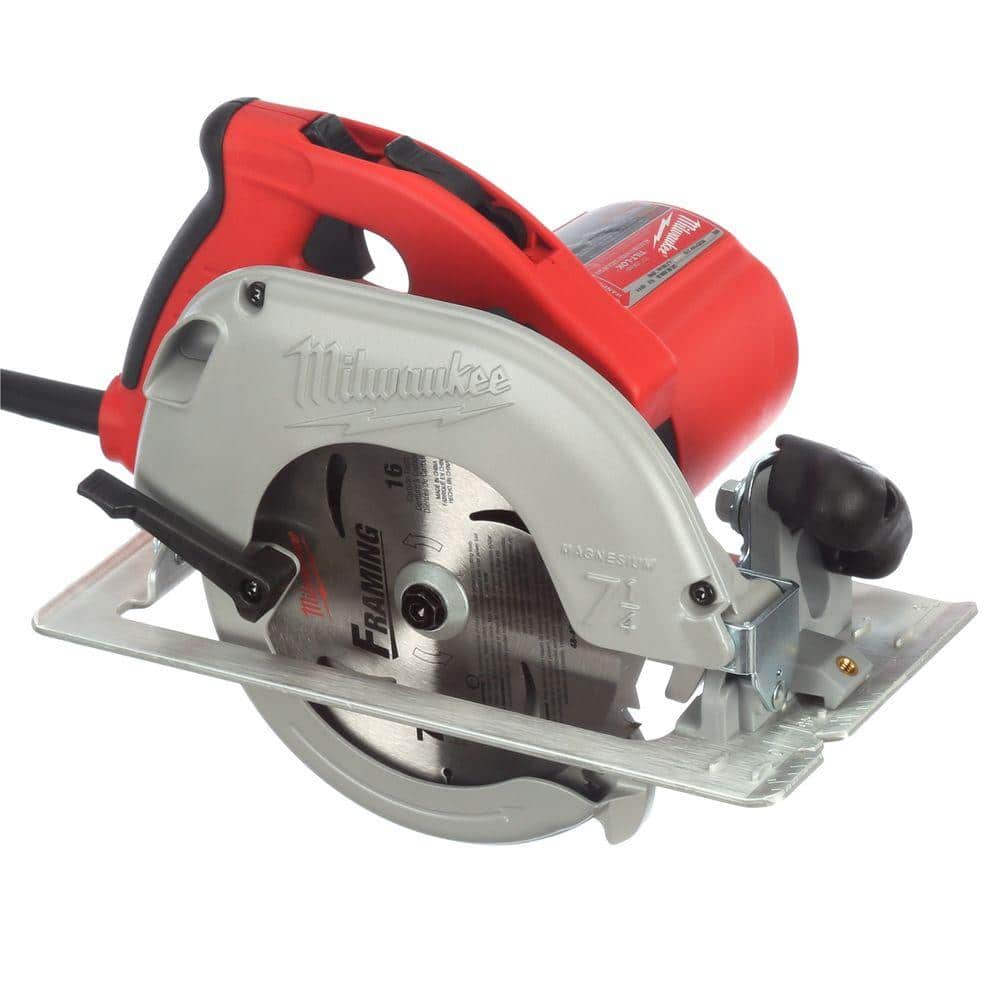 Milwaukee 15 Amp 7-1/4 in. Tilt-Lok Circular Saw with Hard Case 6390-21