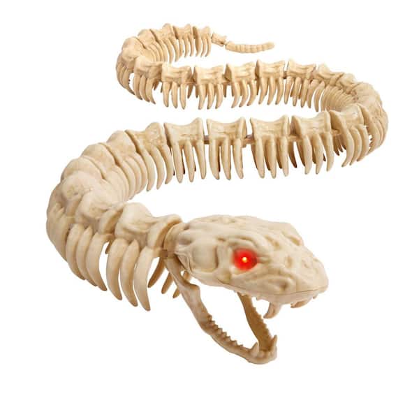 Home Accents Holiday 12 in. LED Skeleton Rattlesnake