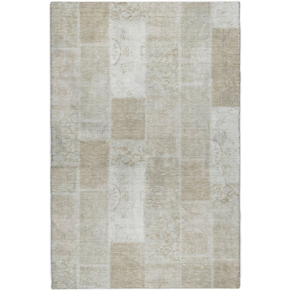 Dream Shag Premium Machine Washable Abstract ADS631 Taupe 9 ft. x 12 ft. Area Rug price history on PriceWatchPro