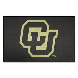 Colorado Buffaloes 5 ft x 6 ft. Tailgater Area Rug