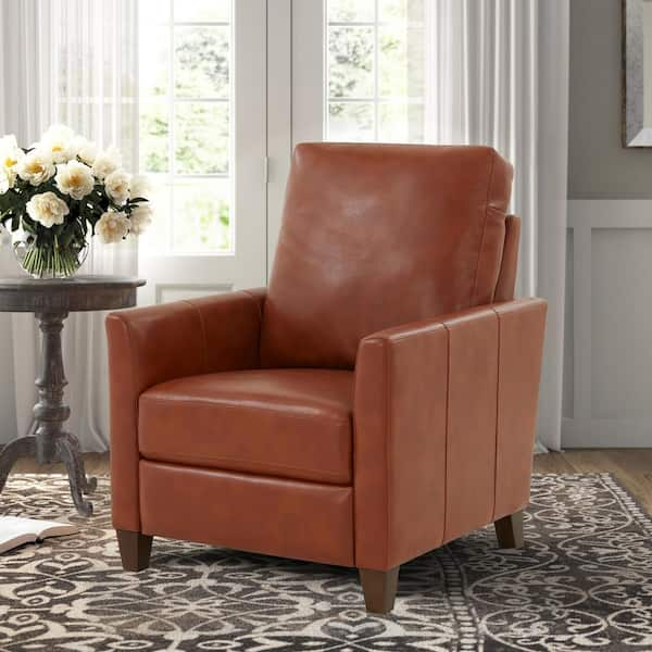 Caramel best sale colored recliner