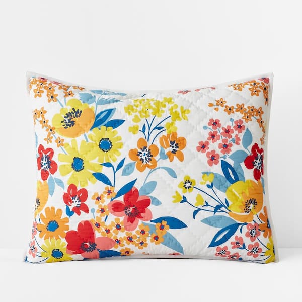The Company Store Krina Multicolored Cotton King Sham