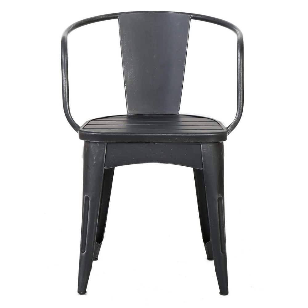 3-Piece Modern Black Metal Pub Set-Windproof and Rainproof price history on PriceWatchPro