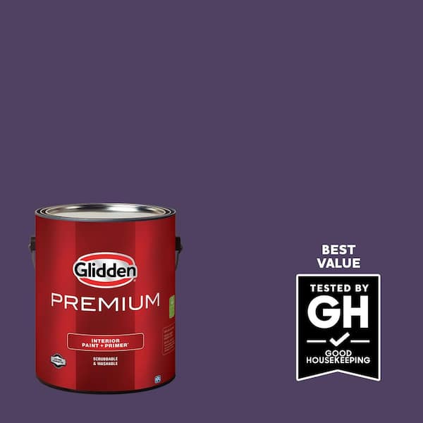 Glidden Premium 1 gal. PPG1174-7 Royal Indigo Eggshell Interior Latex Paint