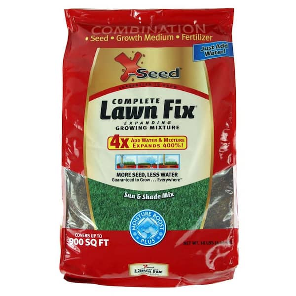 X-Seed 10 lb. Complete Lawn Fix Sun to Shade Mix