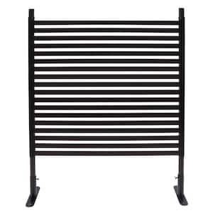 3.93 ft. x 2.95 ft. Outdoor Metal Steel Freestanding Privacy Fence Screen Patio Garden Decorative Fence