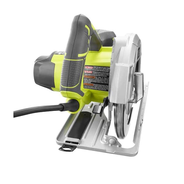 Tante mosaik Antologi RYOBI 15 Amp Corded 7-1/4 in. Circular Saw with EXACTLINE Laser Alignment  System, 24T Carbide Tipped Blade, Edge Guide and Bag CSB144LZK - The Home  Depot