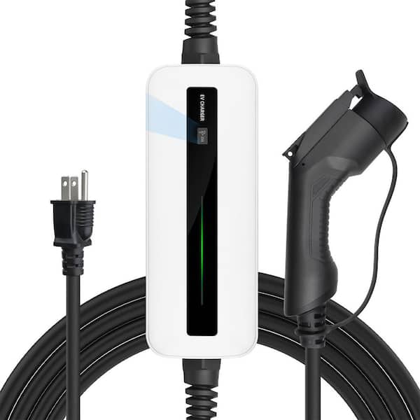 Ahfiwaso 20ft 120-Volt Level 1 EV Charger Cable 15A NEMA 5