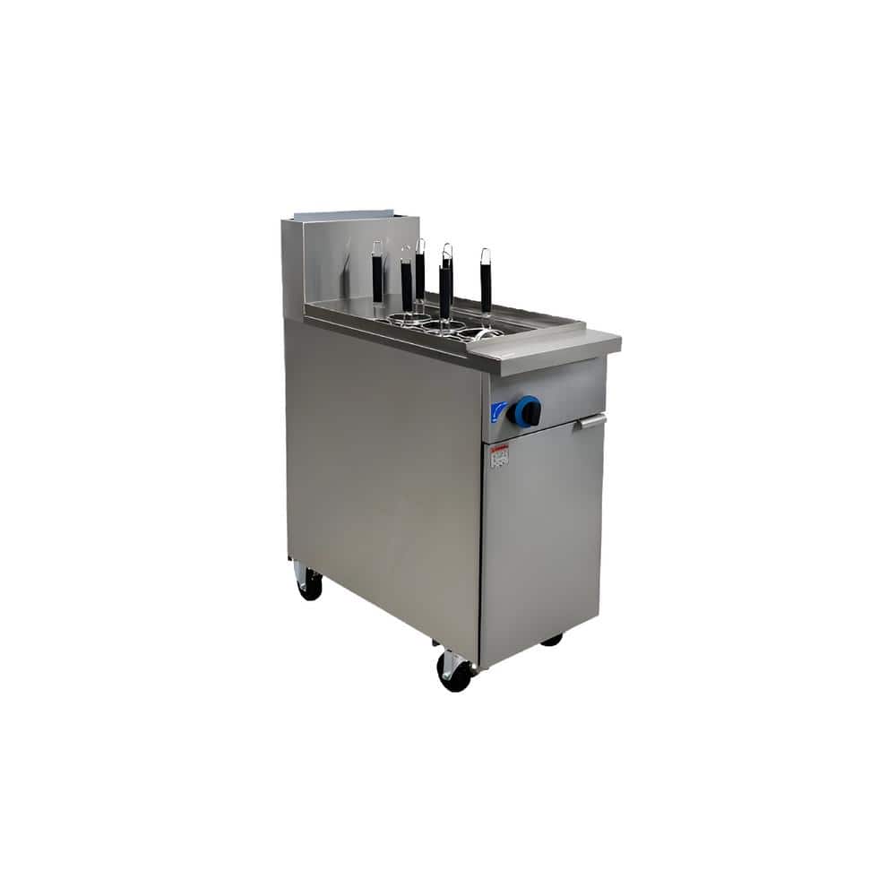 15.7 in. W 6 Holes Commercial NSF Pasta Noodle Cooker Range EC11P in Stainless Steel
