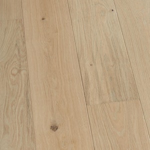 Tunitas French Oak 3/8 in. T x 6.5 in. W Click Lock Wirebrushed Engineered Hardwood Flooring (23.6 sq. ft./case) CXS