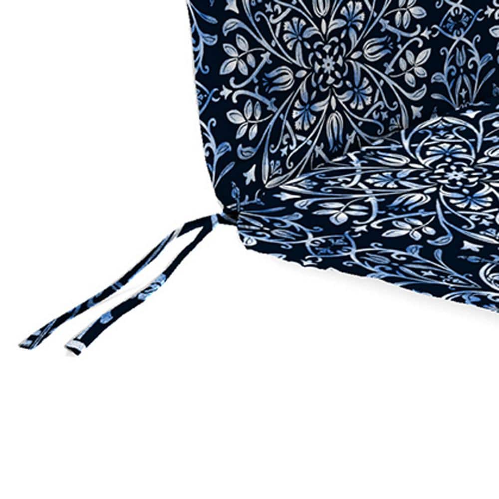 Dresden Midnight Blue Polyester Outdoor Chaise Lounge Cushion