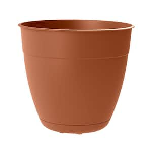 Dayton 8 in. W x 11.50 in. Tall Clay Plastic Planter