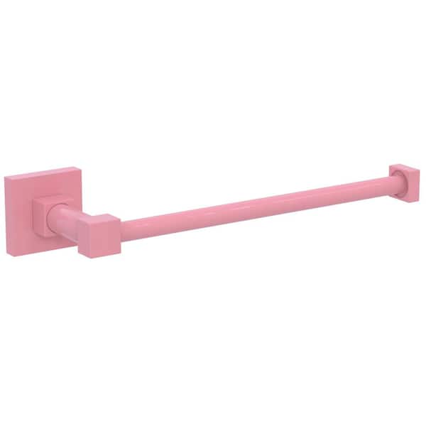 Argo Collection 10 in. Sink Mounted Single Towel Bar in Pink
