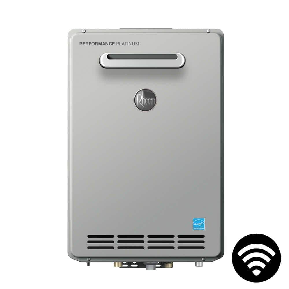 Rheem Performance Platinum GPM Natural Gas High Efficiency Outdoor  Smart Tankless Water Heater ECOH180XELN-2 The Home Depot