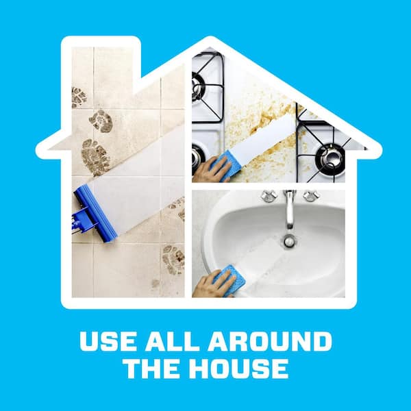 Magic Eraser Whole Home Extra Durable 2.2 in. Multi-Purpose Scrubbing Pad Cleaning Sponge(12-Count)