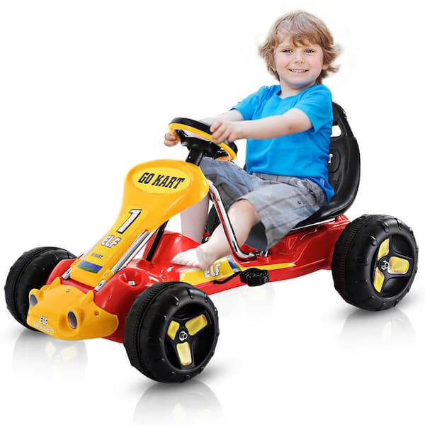  Customer reviews: KIDSCLEANCAR: Portable Go Kart, 12v Ride On  Race Car, Variable Speed for Ages 2-8Years,Every Child Can Choose Their Own  Speed.