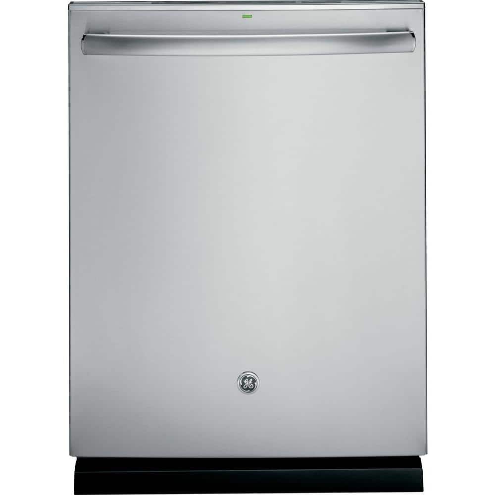 GE 24 in. Top Control Dishwasher in Stainless Steel with Stainless ...